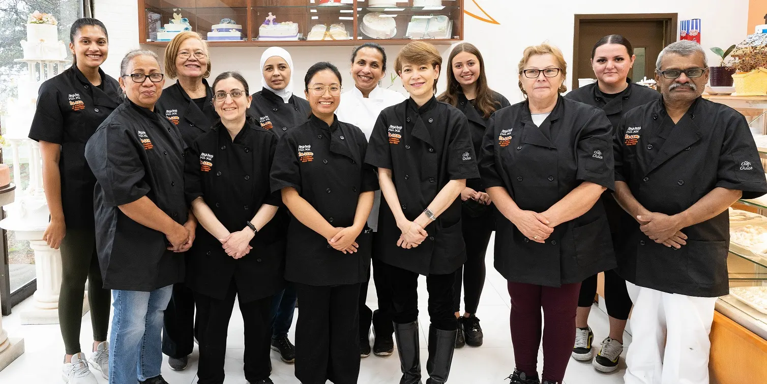 The La Sem team in their chef jackets